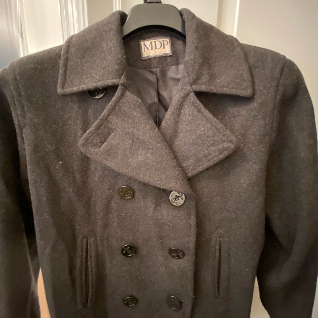 Mdp Gray Pea Coat